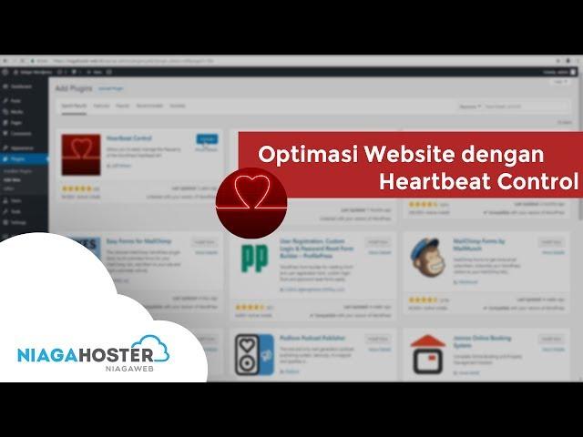 Optimasi WordPress dengan Heartbeat Control - NIAGAHOSTER