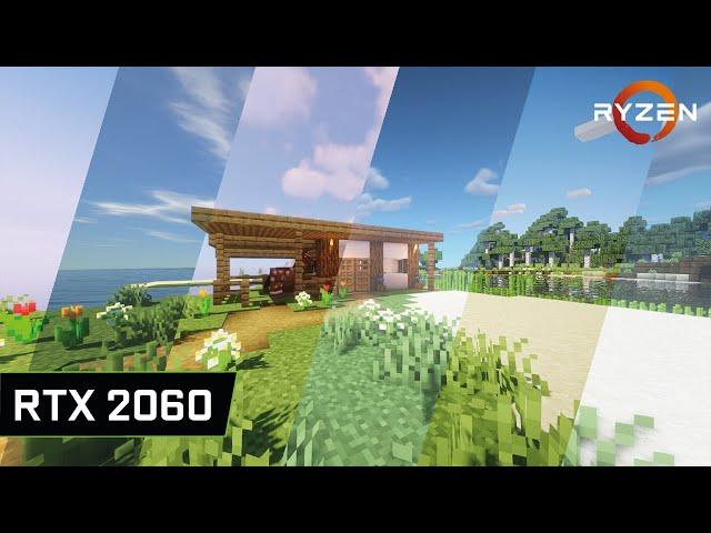 RTX 2060 Minecraft 1.15.2 | 5 Shaders Tested