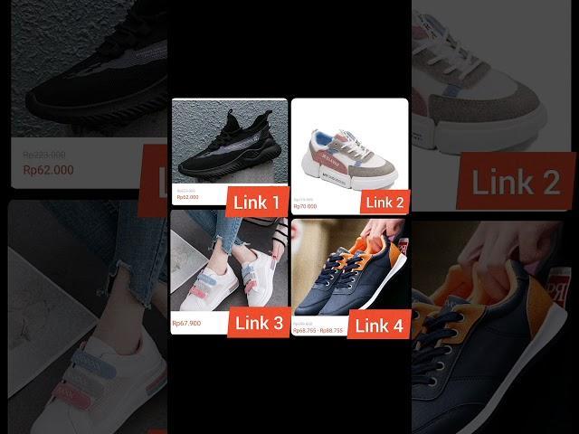 Link Shopee Sepatu Di Komentar #shorts