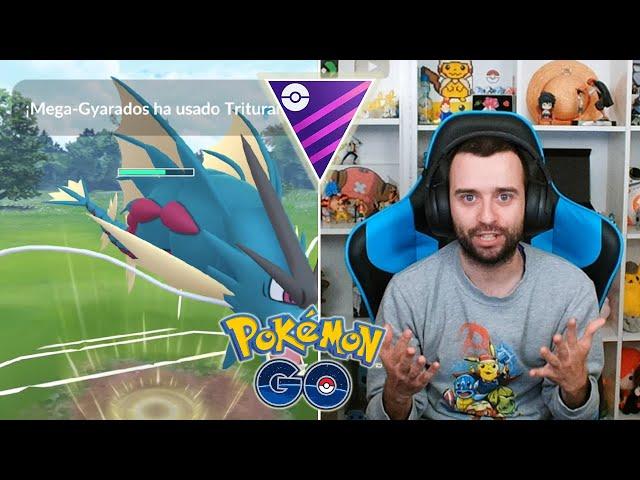 MEGA GYARADOS ES LA MEJOR OPCIÓN EN LIGA MASTER CON MEGAS! [POKÉMON GO-DAVIDPETIT]