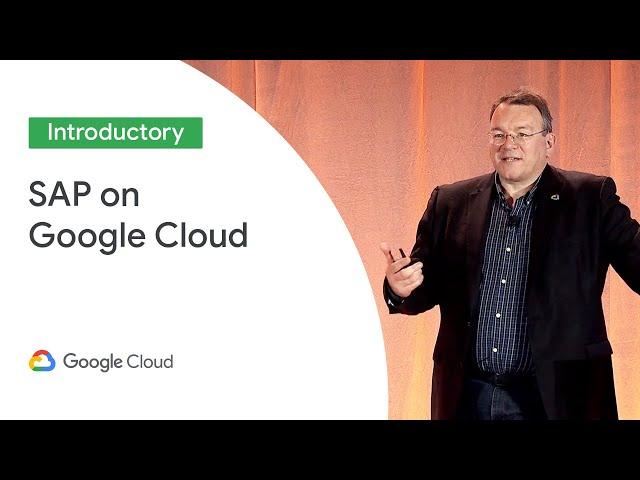 State of the Art:  SAP on Google Cloud (Cloud Next '19)