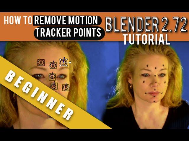 How To Remove Motion Tracking Points In Blender 2.72b