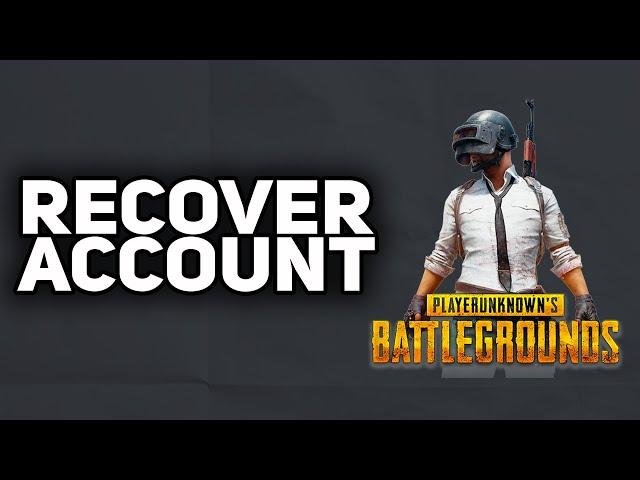 How To Recover PUBG Mobile Account | 2023 Easy