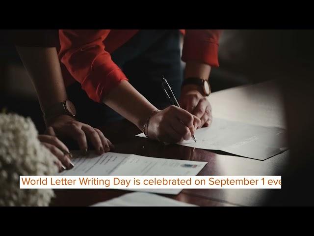 World Letter Writing Day