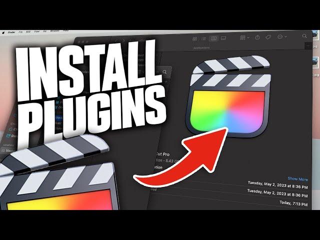 How To Install Plugins in Final Cut Pro X (EASY WAY)