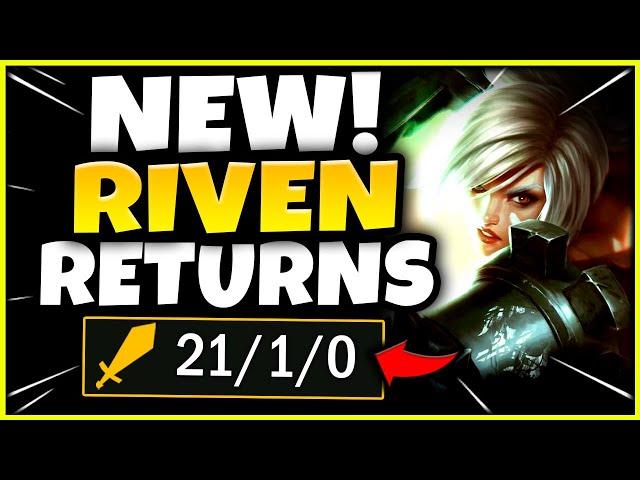 THE RETURN OF THE LEGENDARY RIVEN MID! (ABUSE THIS) - S12 RIVEN GAMEPLAY! (Season 12 Riven Guide)