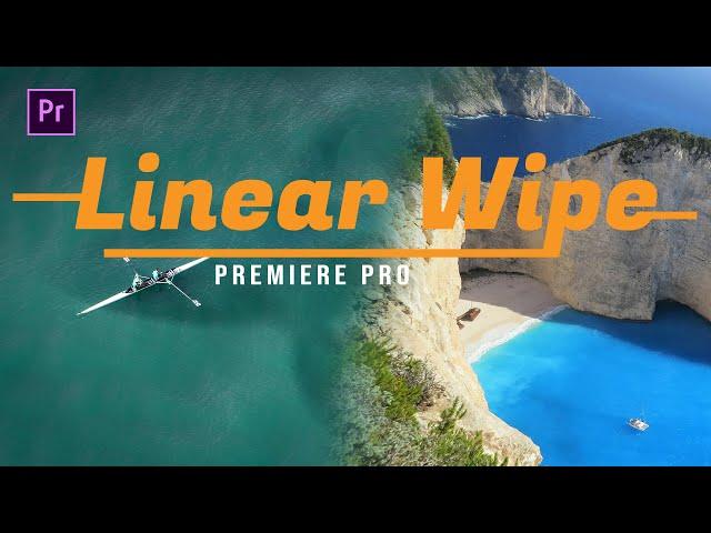 How to Create Smooth Transitions with Linear Wipe in Premiere Pro  @cameramanbhaiyaa