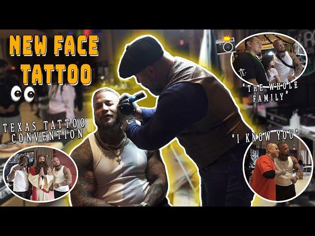 NEW FACE TATTOO REVEAL | TEXAS TATTOO CONVENTION