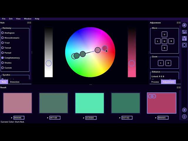 Rickrack | Free Color Palette Creator