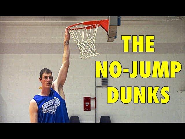 4 Basketball Players Who Did The NO-JUMP DUNKS!