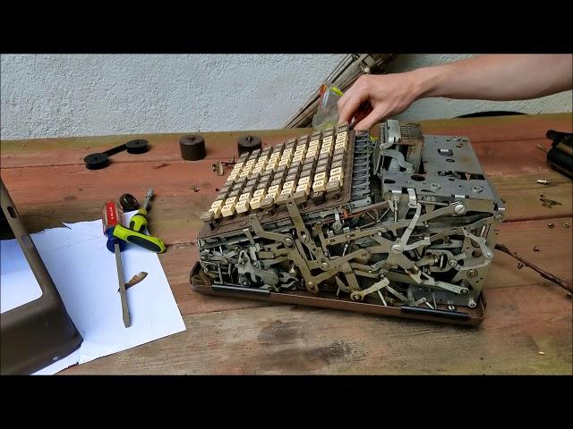 1940s Burroughs Class 3 Adding Machine Repair