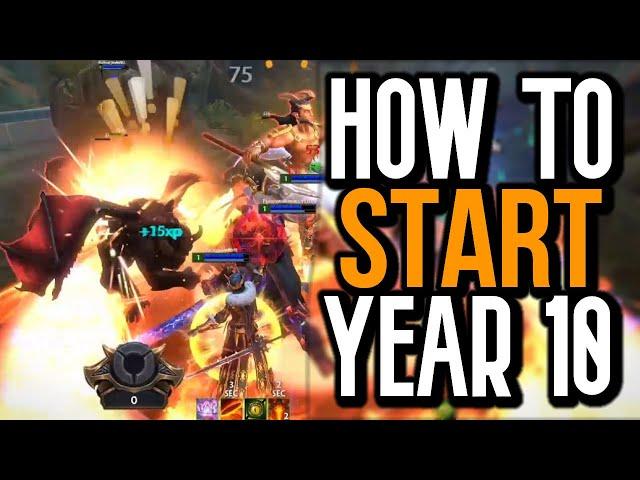 How To Start Conquest For EVERY ROLE In Year 10 SMITE!