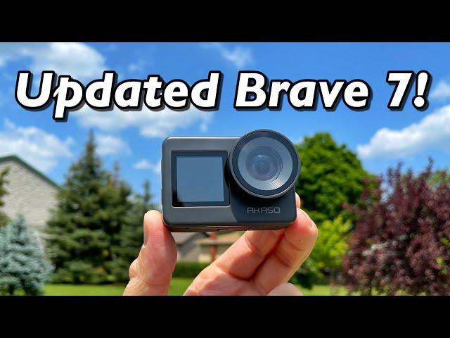 Updated Akaso Brave 7 - Is it Better?! Microphone Fix? EIS Fix?