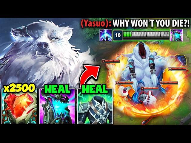 THIS INFINITE HEALING VOLIBEAR BUILD IS HILARIOUSLY BROKEN (140,000 DAMAGE BLOCKED)