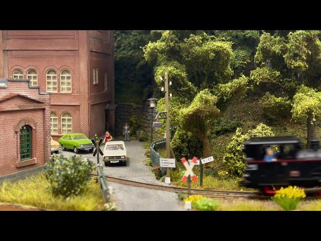 Modellbahn..Grubenbahn der Harzer Baryt Industrie/ Eine wunderschöne Anlage.