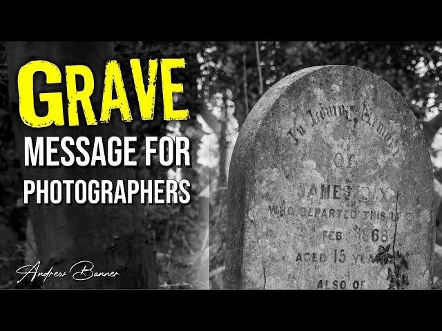 Why a Cemetery is the PERFECT photography location