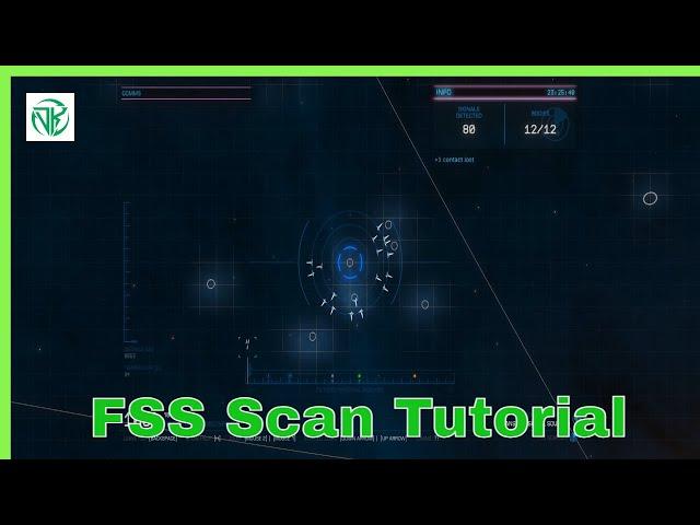 Elite Dangerous how to use the FSS Scanner 2024