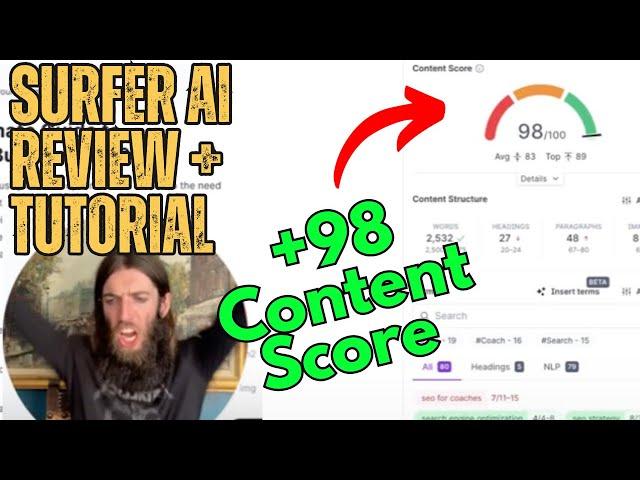  Surfer AI Review: GAME-CHANGER for ChatGPT AI SEO! (+ Special Offer In Description)