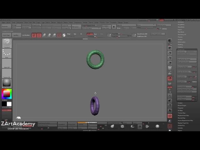 How to make chain brush in zbrush.