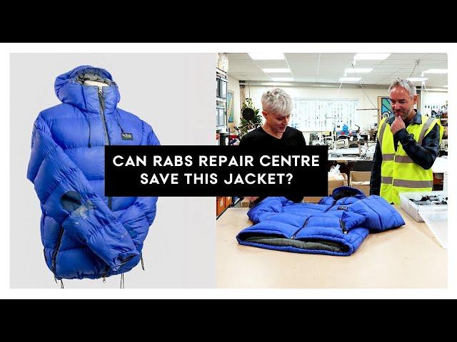 Can Rab’s Repair Service Make a 15-Year-Old Jacket Look New Again?