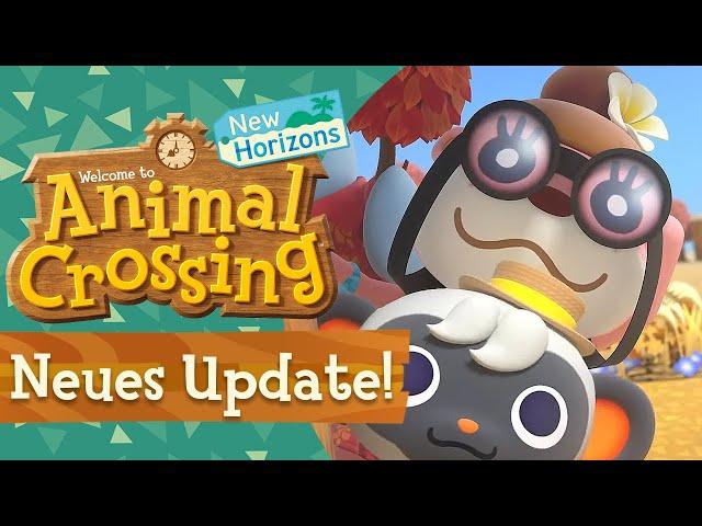 Alle INFOS zum NEUEN UPDATE (Ver. 2.0.1) ️ in Animal Crossing New Horizons 