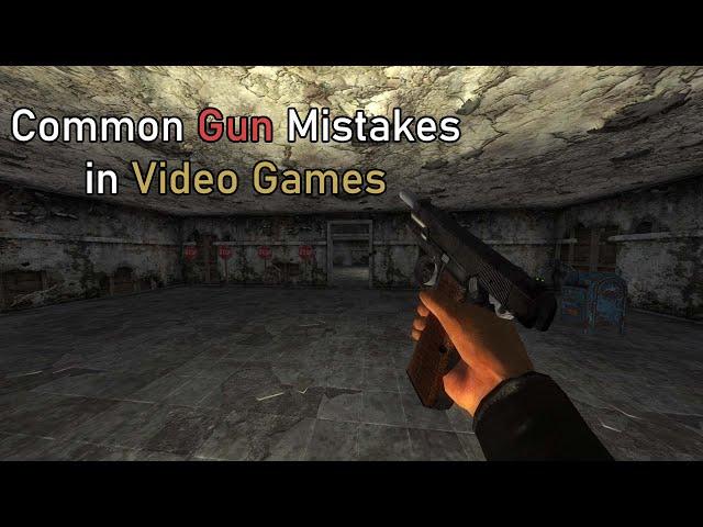 Common Gun Mistakes in Video Games