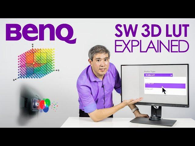 BenQ SW Explained | Displays 3D LUT vs Palette Master Element icc type LUT, how are they different?
