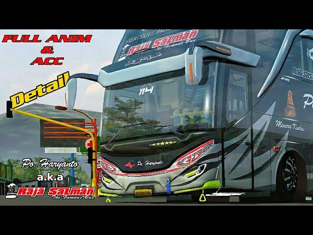 Share livery HR a.k.a "RAJA SALMAN" MOD JB2+ SHD ANGGA SAPUTRO CVT ALDOVADEWA || Mod bussid terbaru