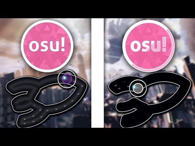 osu!Lazer vs osu! Side-by-Side Gameplay Comparison