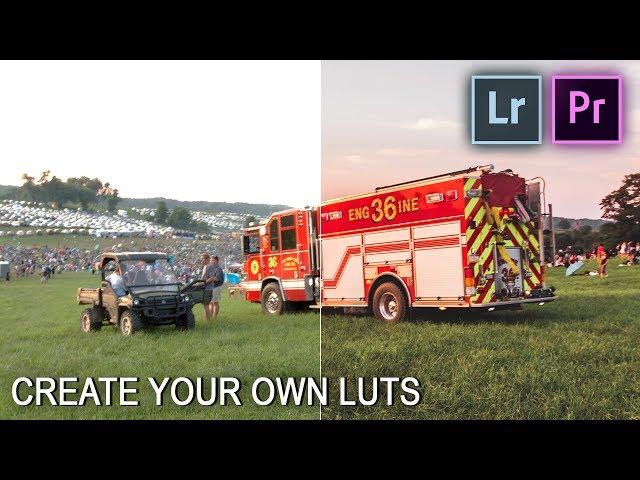 How to Turn Lightroom Presets into LUTS | Color Grading in Premiere Pro