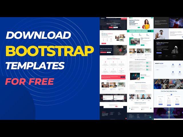 3 Best Modern Website Templates To Download For Free | Bootstrap Free Templates