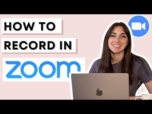 How to record yourself and your screen in Zoom + download Zoom recordings