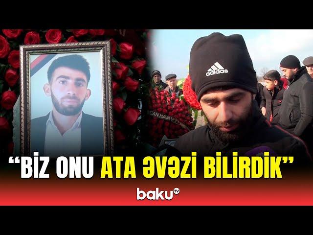 Faciəvi təyyarə qəzasında həlak olan Ağdaş sakini son mənzilə yola salındı