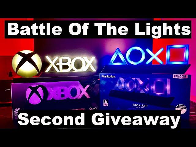 Playstation vs Xbox Icons Light (Second Giveaway)