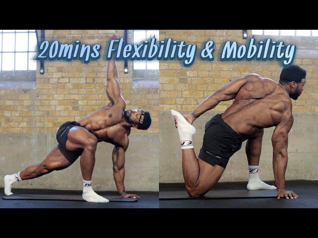 20mins Full Body Flexibility & Mobility Routine | (FOLLOW ALONG)