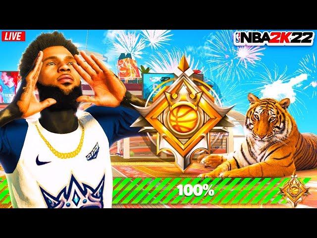 HITTING LEGEND LIVE (FULL STREAM) - LIVE REP UP REACTION + ALL LEGEND REWARDS NBA 2K22