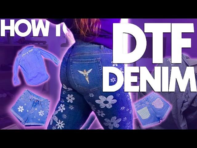 HOW TO DTF DENIM | DTF Superstore Tutorial