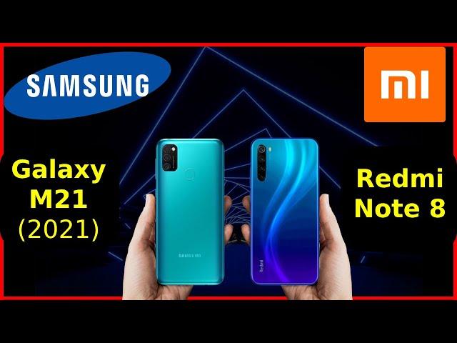 Samsung Galaxy M21 2021  Xiaomi Redmi Note 8 with Pros️ and Cons | #galaxym21 #redminote8 #gadget