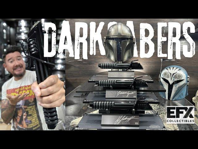 All 3 Darksaber Prop Replicas by EFX Collectibles