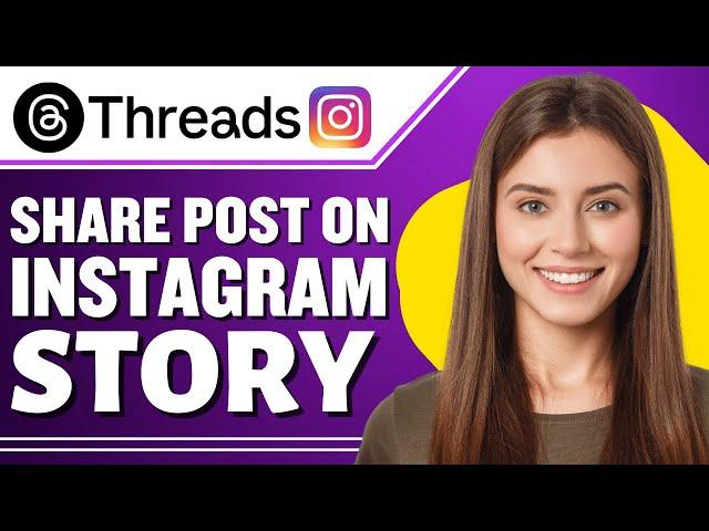 How to Share Thread post on Instagram Story (Threads Tutorial)