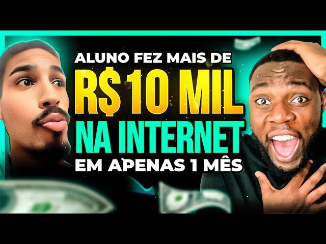 COMO ALUNO FEZ MAIS DE 10 MIL EM APENAS 1 MÊS NA INTERNET COMO AFILIADO NA GRINGA GANHANDO EM DÓLAR