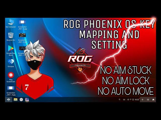 PHOENIX OS NEW KEY MAPPING AND NEW SETTING #freefire #ROGPHOENIX #PCFF