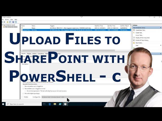 140 Upload Files to SharePoint via PowerShell - C Schedule - PowerShell with SharePoint from Scratch