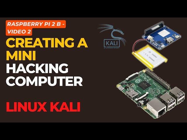 Linux Kali on Raspberry PI For a Mini Hacking Computer (SSH & Installation, video 2)