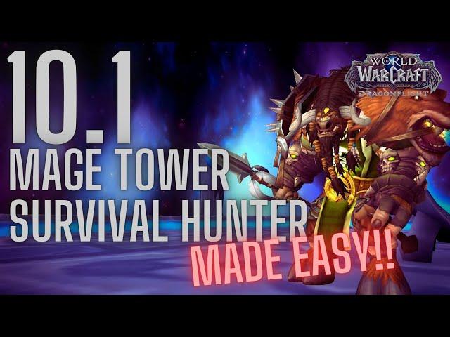 EASIER THAN EVER! | Survival Mage Tower Made Easy | 10.1 Guide