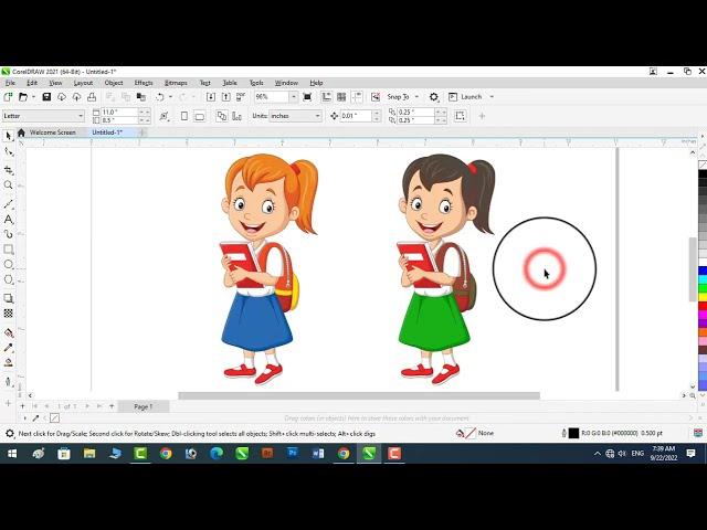 Replace Color in Image - CorelDraw Tutorial