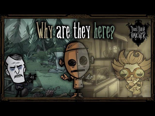 Why Was Each Survivor Chosen? [Don't Starve Together Lore]