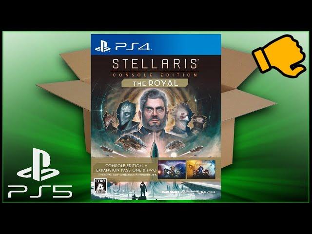 Stellaris: Console Edition THE ROYAL [PS4] (Unboxing/Offline/Review)