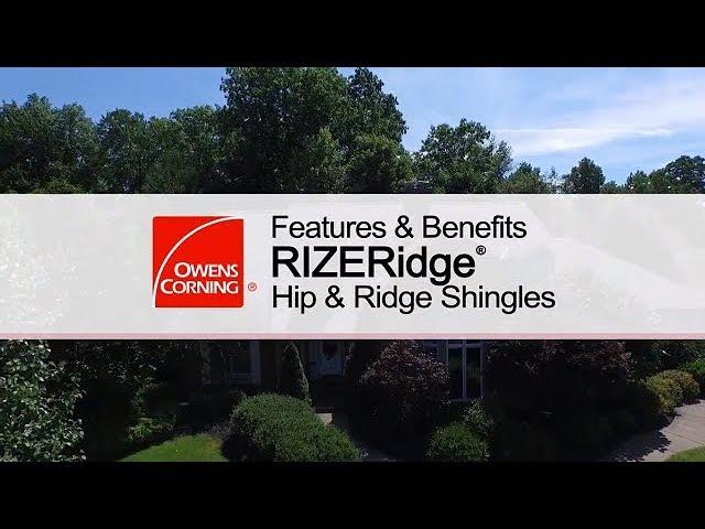 Product Guide: RIZERidge® Hip & Ridge Shingles