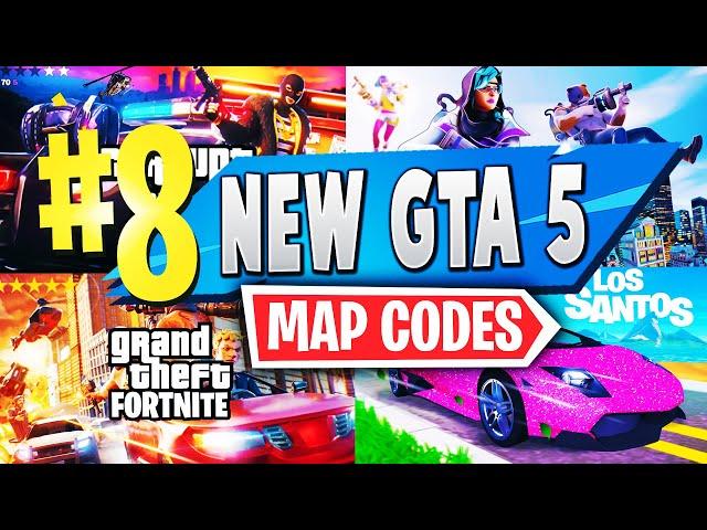 TOP 8 NEW Best GTA 5 Maps In 2023 | Fortnite GTA 5 Map CODES 2023